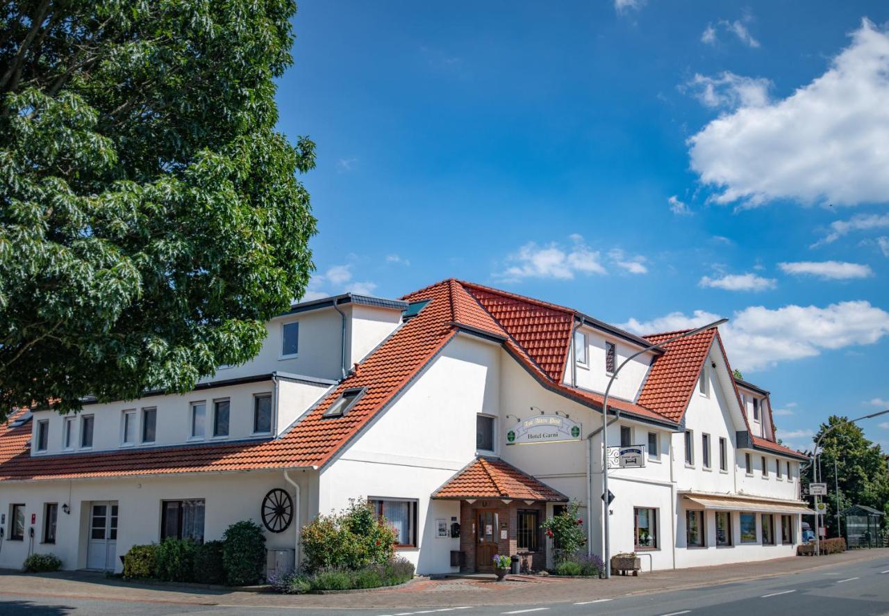 Hotel Garni Zur Alten Post Lembruch Esterno foto