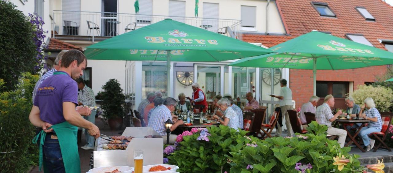 Hotel Garni Zur Alten Post Lembruch Esterno foto